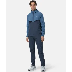 New Trailberg Mens Tricolour Woven Pant Blue