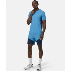 Outlet Monterrain Mens Vent T-Shirt Blue