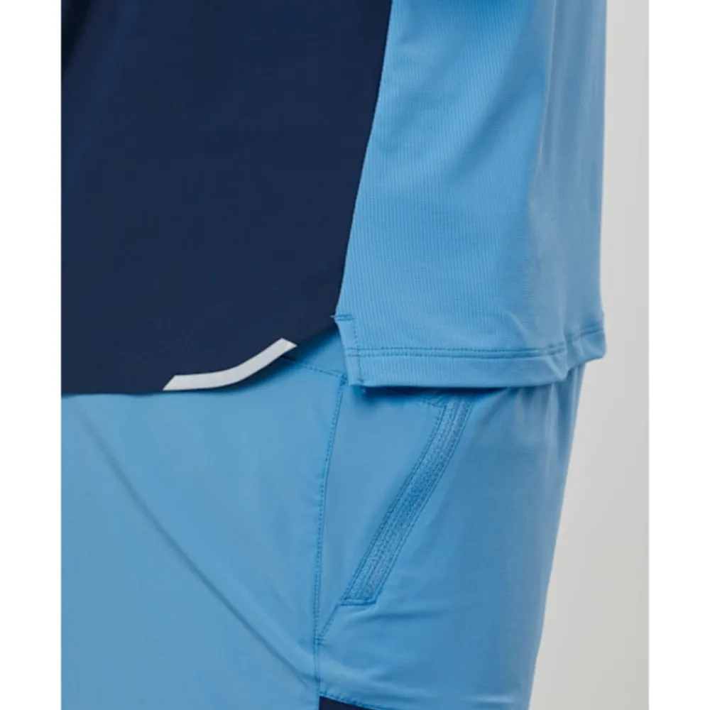 Outlet Monterrain Mens Vent T-Shirt Blue