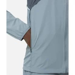 Sale Monterrain Mens Vent Woven Running Full Zip Jacket Grey