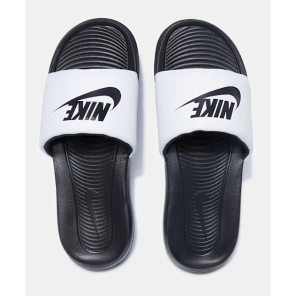 New Nike Mens Victori One Slides White