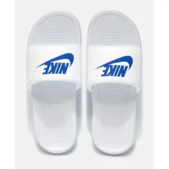 Clearance Nike Mens Victori One Slides White