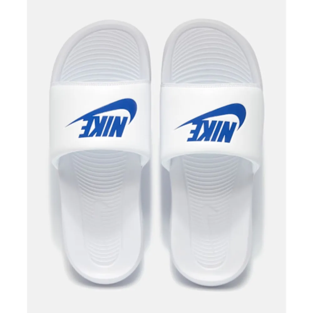 Clearance Nike Mens Victori One Slides White