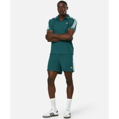 Outlet adidas Originals Mens Waffle Polo T-Shirt Green