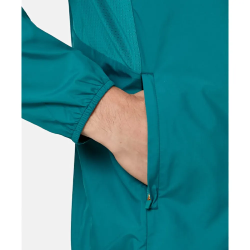 Sale Asics Mens Woven Run Jacket Green