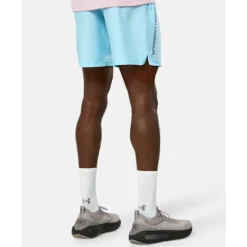 Fashion Under Armour Mens Woven Woodmark Short Blue