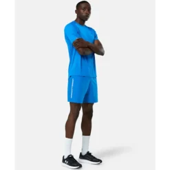 Outlet Under Armour Mens Woven Wordmark Shorts Blue