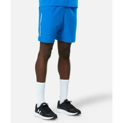 Outlet Under Armour Mens Woven Wordmark Shorts Blue