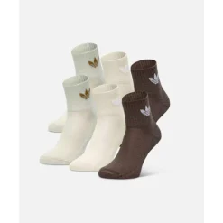 Outlet adidas Originals Mid Ankle 6 Pack Socks Assorted