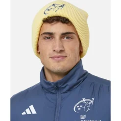 New adidas Munster Beanie Hat Yellow