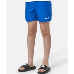 Discount Nike Older Kids 4 Inch Volley Swim Shorts Blue