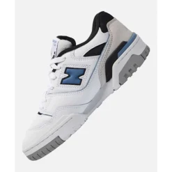Discount New Balance Older Kids 550 Trainers White