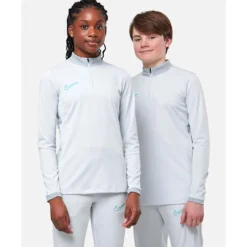 Online Nike Older Kids Academy Half Zip Top Grey