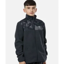 Sale adidas Originals Older Kids Camo Fleece Hoodie Grey