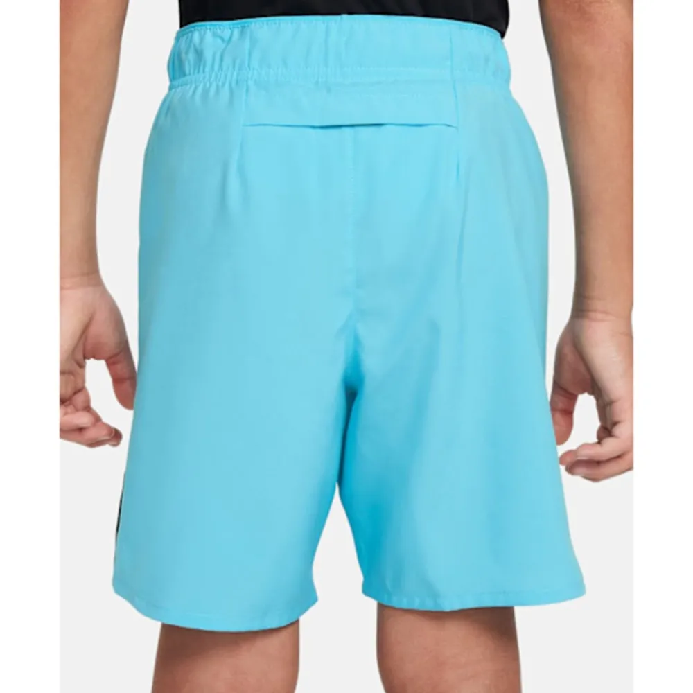 New Nike Older Kids Challenger Shorts Blue