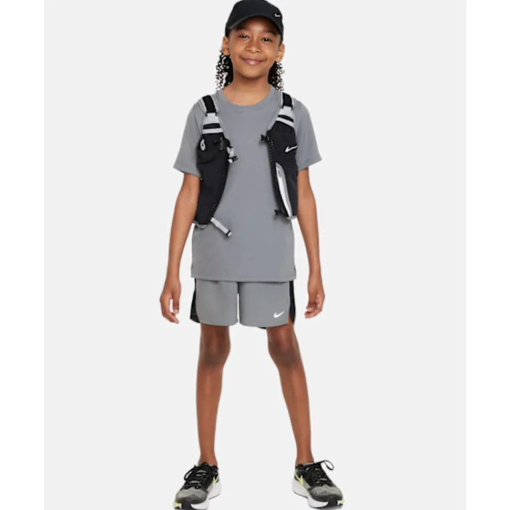 Clearance Nike Older Kids Challenger Shorts Grey