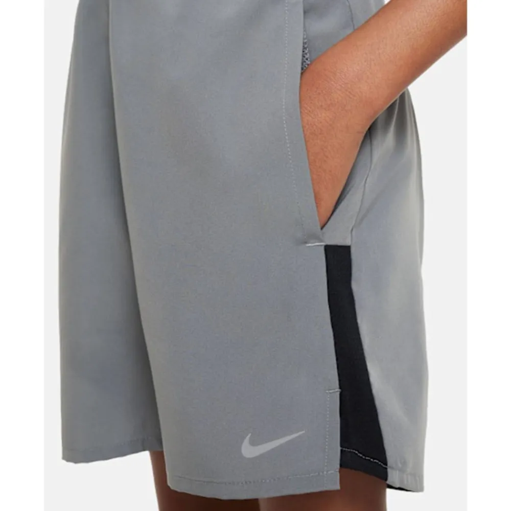 Clearance Nike Older Kids Challenger Shorts Grey