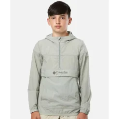 Outlet Columbia Older Kids Challenger Windbreaker Green
