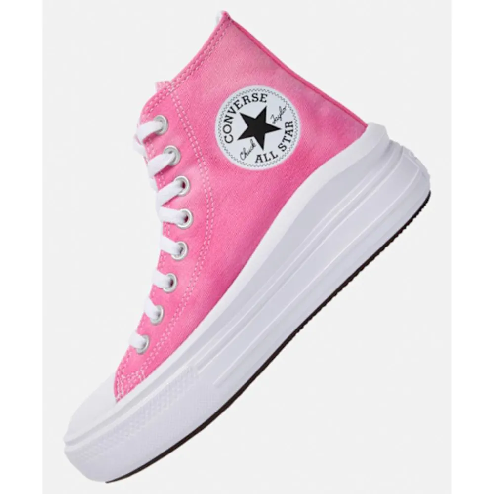 Discount Converse Older Kids Chuck Taylor All Star Eva Move Platform Pink