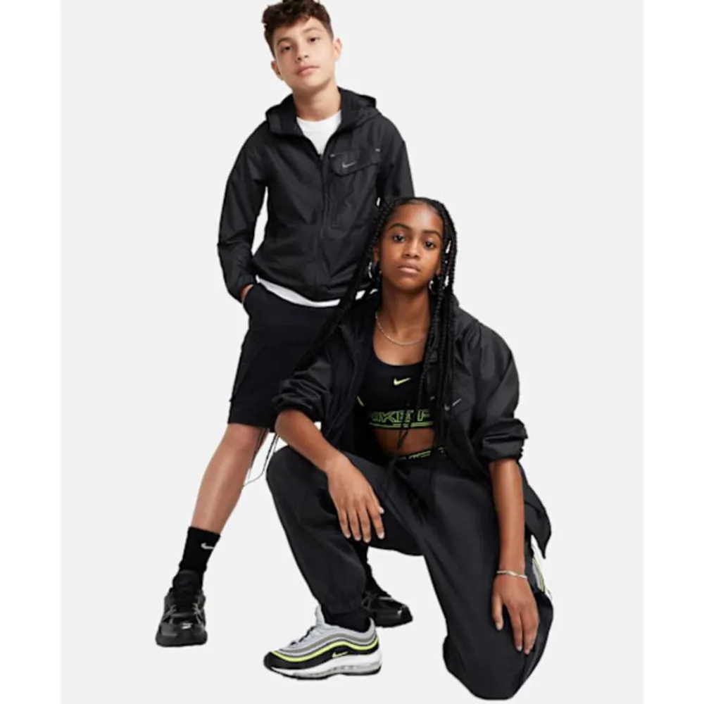 Clearance Nike Older Kids City Utility Jacket Black