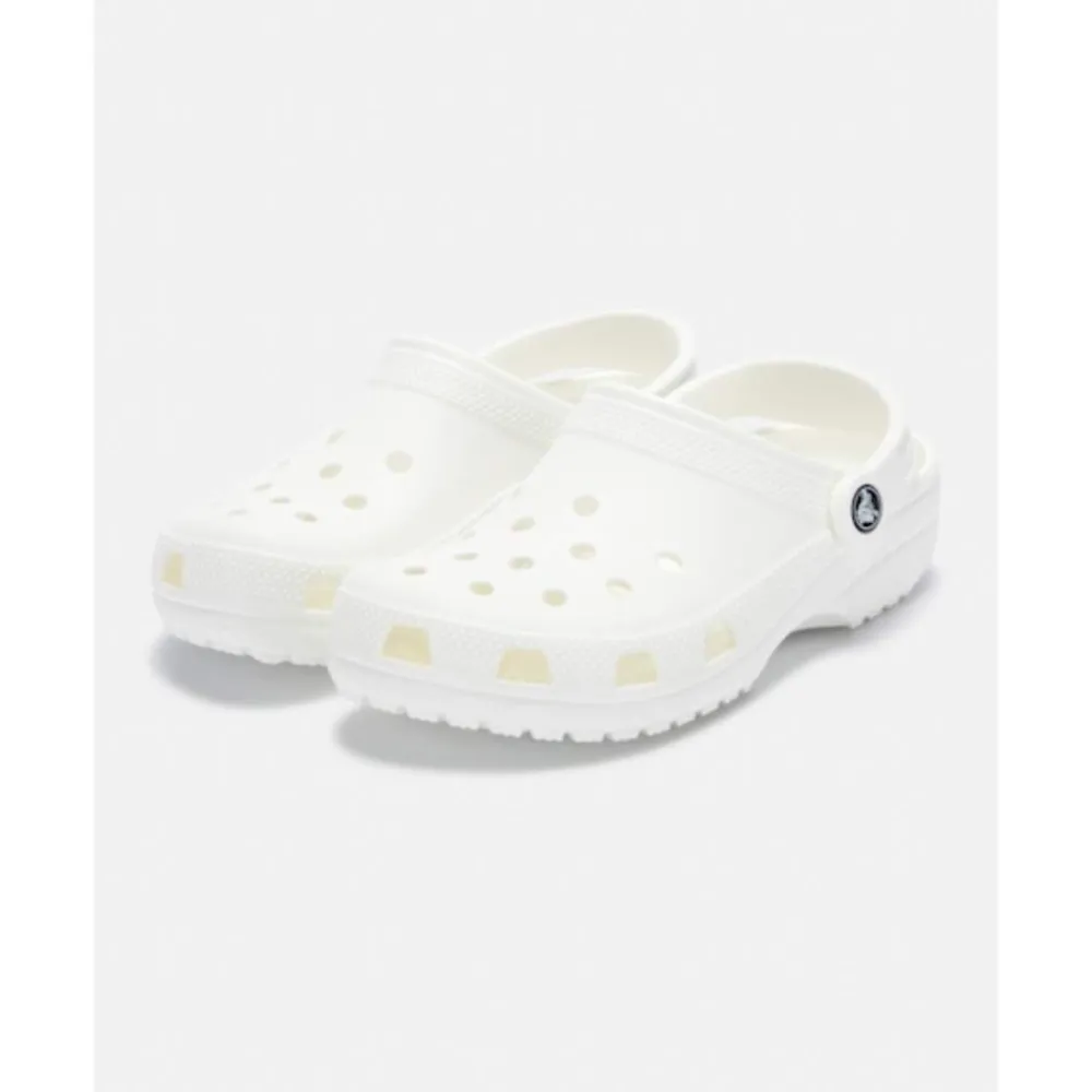 Fashion Crocs Older Kids Classic Clog White