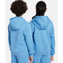 New Nike Older Kids Club Fleece Hoodie Blue