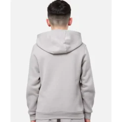 Fashion Nike Older Kids Club Fleece Hoodie Grey