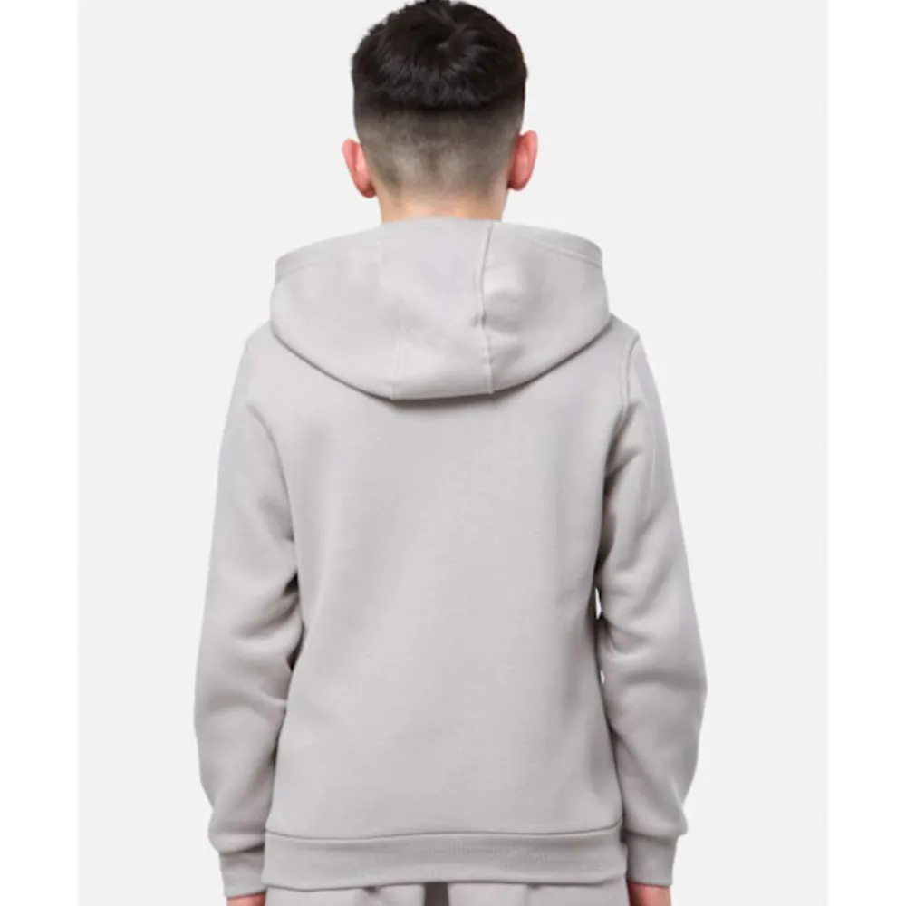 Fashion Nike Older Kids Club Fleece Hoodie Grey