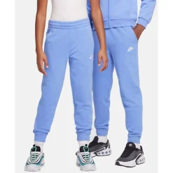 Discount Nike Older Kids Club Fleece Pants Blue