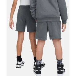 Outlet Nike Older Kids Club Fleece Shorts Grey