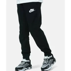 Discount Nike Older Kids Club Logo Pants Black