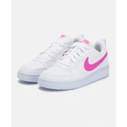 Sale Nike Older Kids Court Borough Low Recraft White