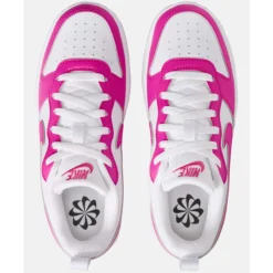 Online Nike Older Kids Court Borough Low Recraft Pink