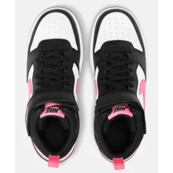 Discount Nike Older Kids Court Borough Mid 2 Black