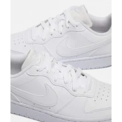 Hot Nike Older Kids Court Borough Low Recraft White