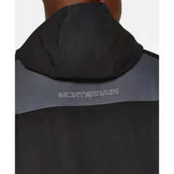 Online Monterrain Older Kids Deflect Woven Hoodie Black