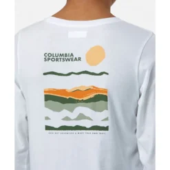 Online Columbia Older Kids Dobson T-Shirt White