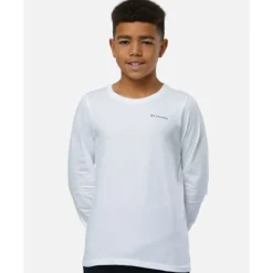 Online Columbia Older Kids Dobson T-Shirt White