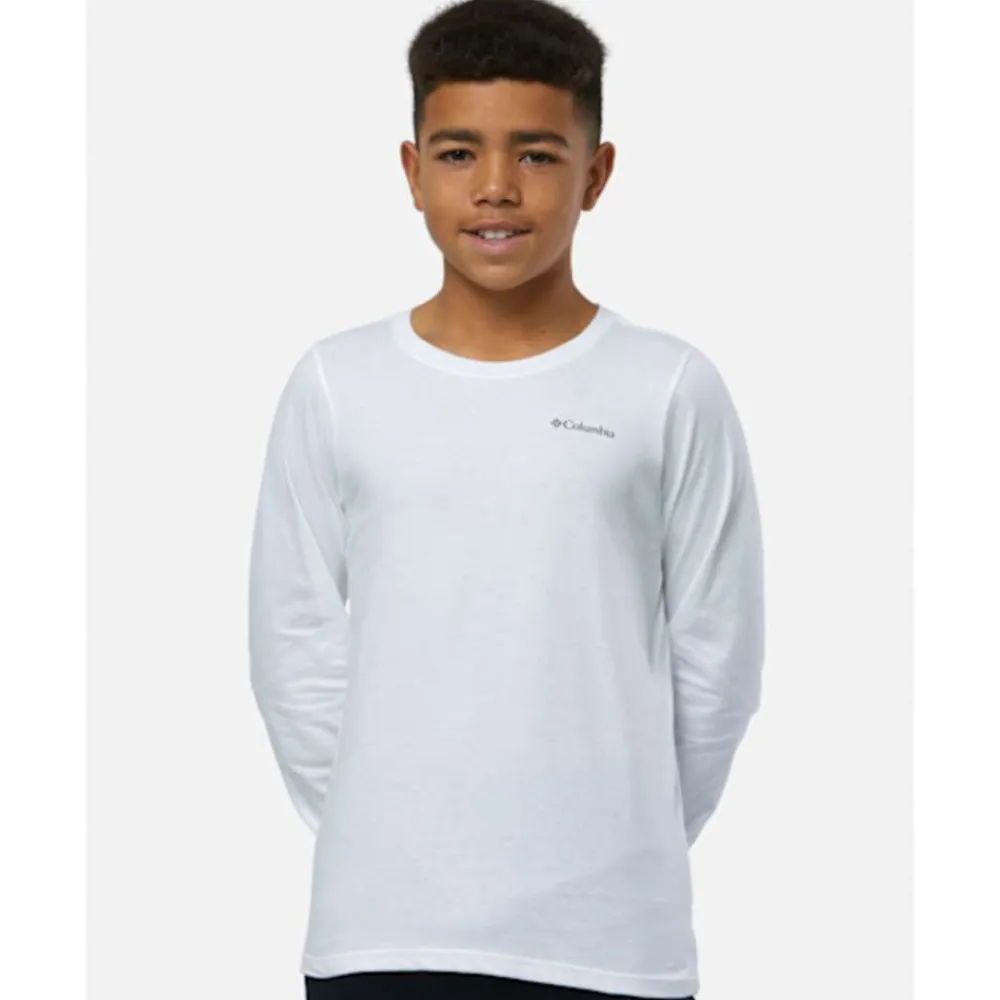Online Columbia Older Kids Dobson T-Shirt White