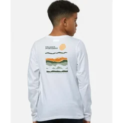 Online Columbia Older Kids Dobson T-Shirt White