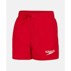 Hot Speedo Older Kids Essentials 13 Inch Swim Shorts Red