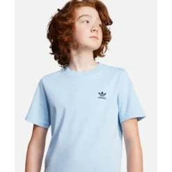 Clearance adidas Originals Older Kids Essentials Trefoil T-Shirt Blue