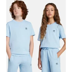 Clearance adidas Originals Older Kids Essentials Trefoil T-Shirt Blue