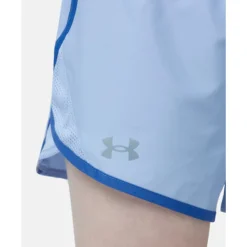 Discount Under Armour Older Kids Fly By Shorts Purple