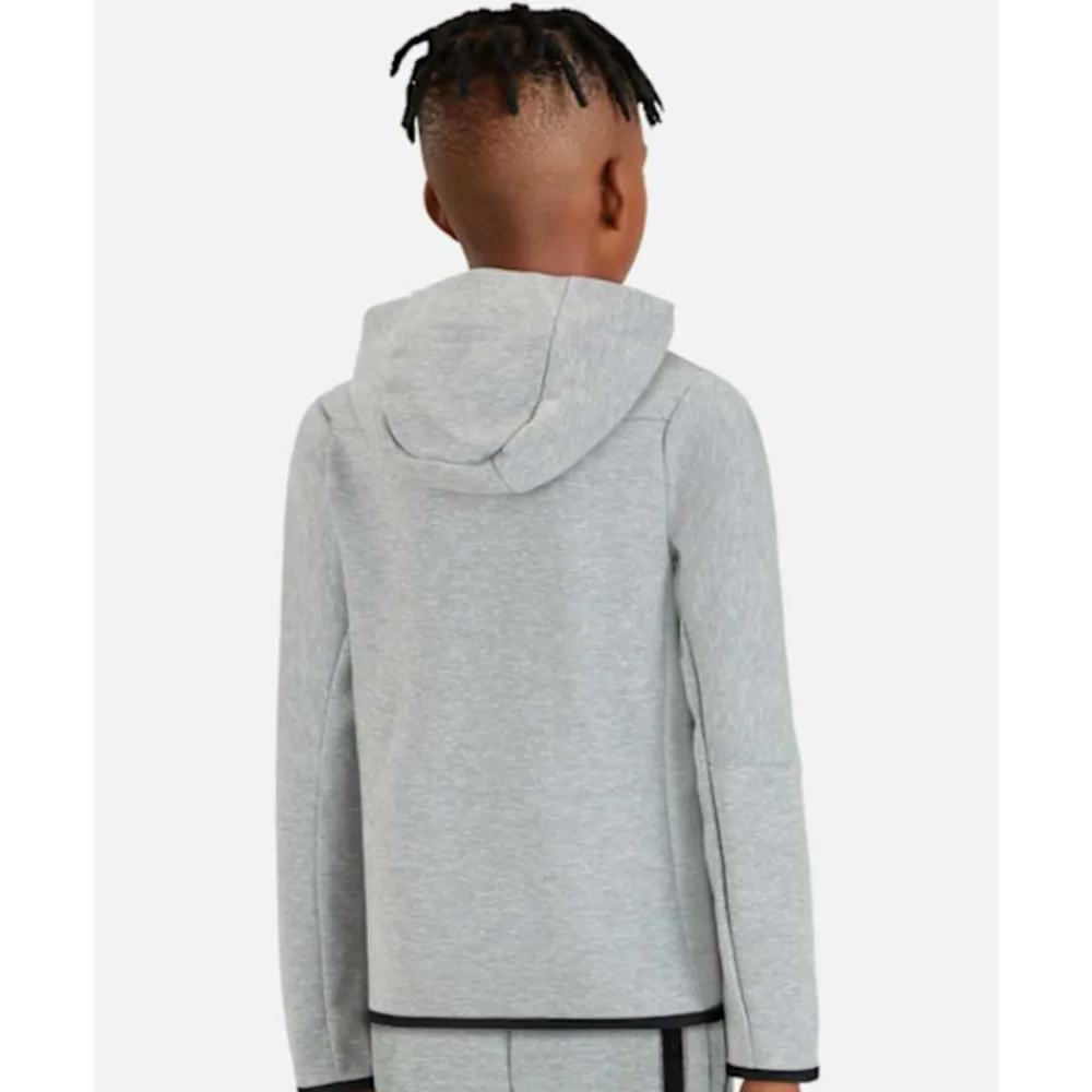 Sale Nike Older Kids Full Zip Tech Fleece Hoodie Grey