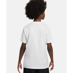 Hot Nike Older Kids Futura T-Shirt White