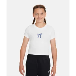 Fashion Nike Older Kids Graphic T-Shirt White