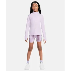 Sale Nike Older Kids Half Zip Top Purple