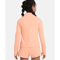 Clearance Nike Older Kids Half Zip Top Orange