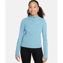Clearance Nike Older Kids Half Zip Top Blue